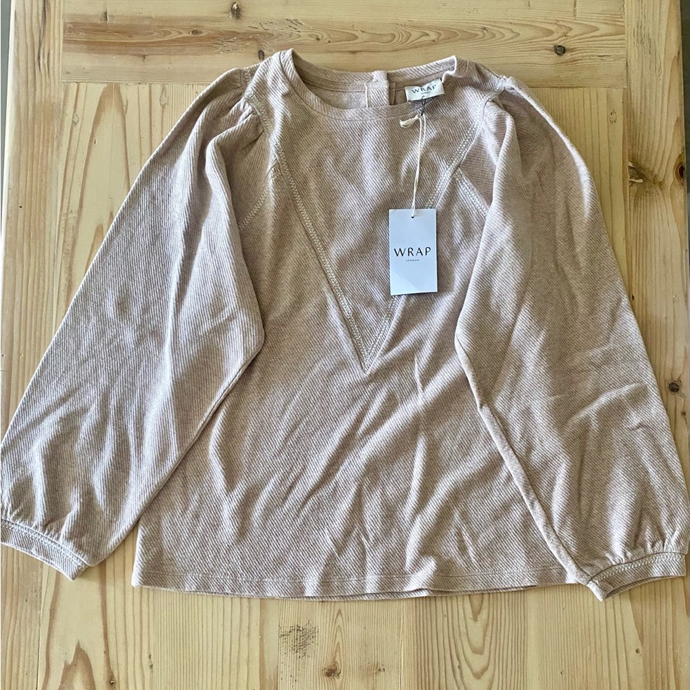 BRAND NEW WITH TAGS WRAP LONDON SWEATER